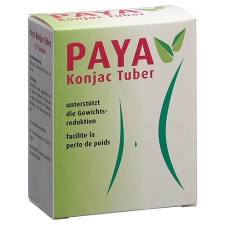 Paya Konjac Tuber Tabl 120 pcs - PrimeCare Global