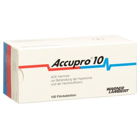Accupro Filmtablet 10 mg 100 pcs - PrimeCare Global