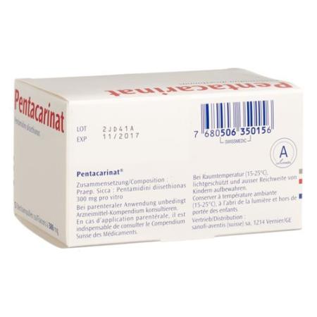 Pentacarinate dry sub 300 mg for injection or inhalation - PrimeCare Global