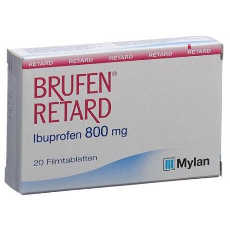 Brufen Retard Ret Filmtabl 800 mg 20 pcs - PrimeCare Global