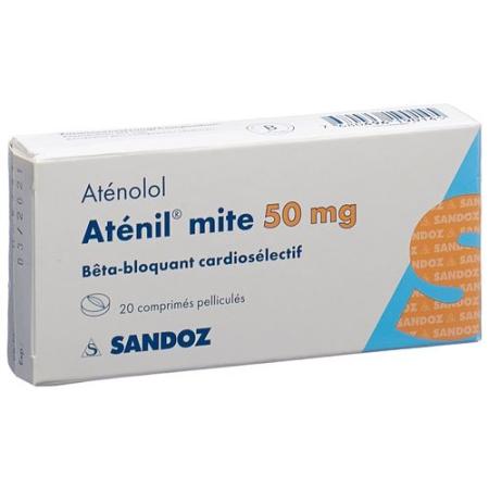 Atenil mite Filmtabl 50 mg 100 pcs - PrimeCare Global