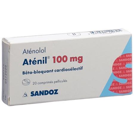 Atenil Filmtablet 100 mg 100 pcs - PrimeCare Global