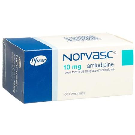 Norvasc Tabl 10 mg 100 pcs - PrimeCare Global