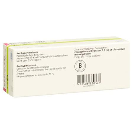 Inhibace mite Filmtablet 2.5 mg 28 pcs - PrimeCare Global