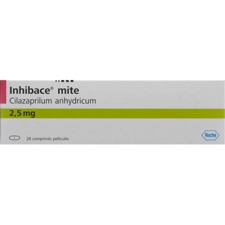 Inhibace mite Filmtablet 2.5 mg 28 pcs - PrimeCare Global