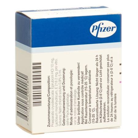Farmorubicin RD dry sub 10 mg with Solvens Amp - PrimeCare Global