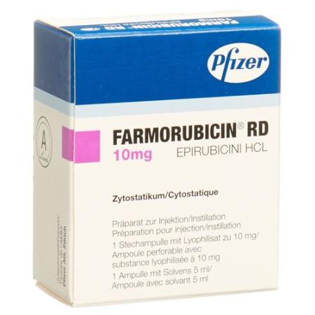 Farmorubicin RD dry sub 10 mg with Solvens Amp - PrimeCare Global