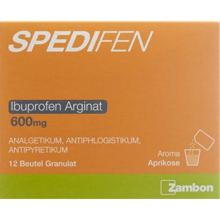 Spedifen Gran 600 mg bag 30 pcs - PrimeCare Global