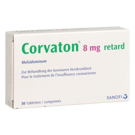 Corvaton retard Ret Tabl 8 mg 30 pcs - PrimeCare Global