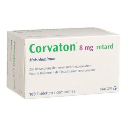 Corvaton retard Ret Tabl 8 mg 100 pcs - PrimeCare Global