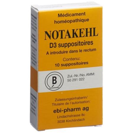 Notakehl Supp D 3 10 pcs - PrimeCare Global