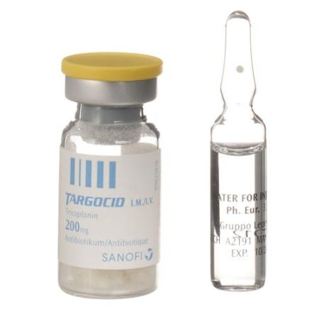 Targocid dry sub 200 mg with solvent i.v./i.m. amp - PrimeCare Global