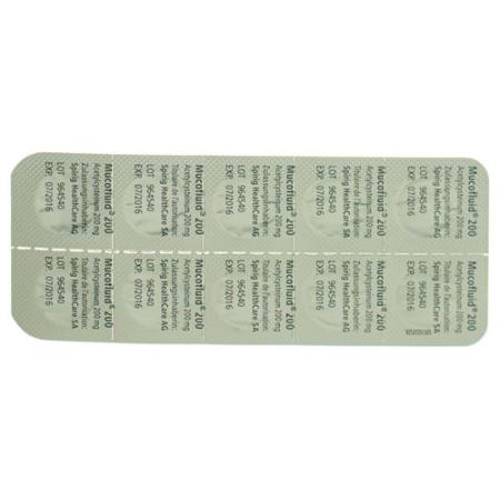 Mucofluid Tabl 200 mg soluble 30 pcs - PrimeCare Global