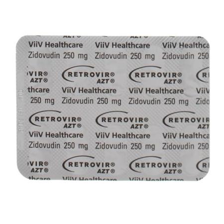 Retrovir AZT caps 250 mg 40 pcs - PrimeCare Global