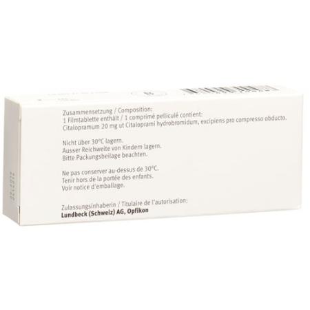 Seropram Filmtablet 20 mg 28 pcs - PrimeCare Global