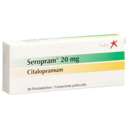 Seropram Filmtablet 20 mg 28 pcs - PrimeCare Global