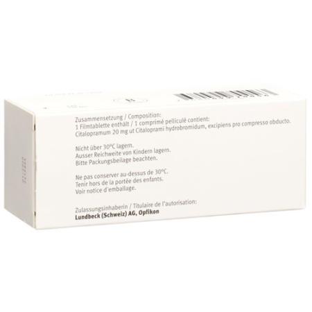Seropram Filmtablet 20 mg 98 pcs - PrimeCare Global