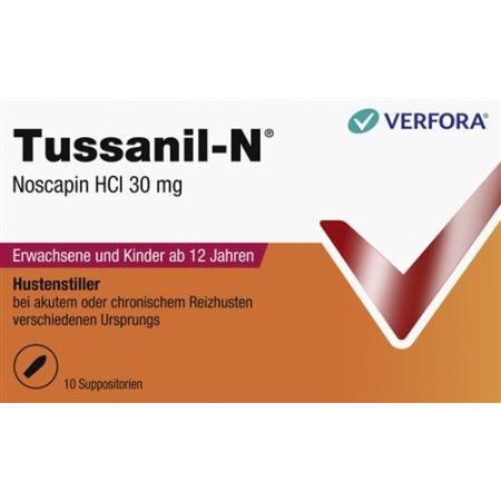 Tussanil-N Supp 30 mg adults 10 pcs - PrimeCare Global