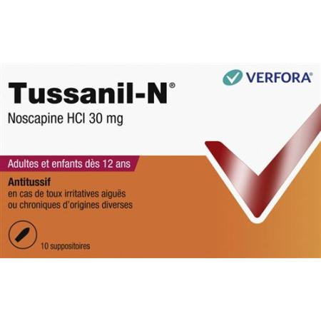 Tussanil-N Supp 30 mg adults 10 pcs - PrimeCare Global