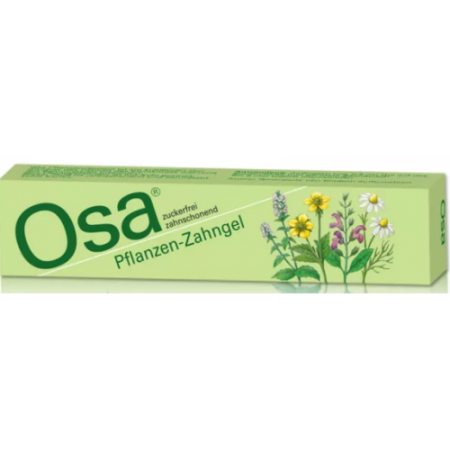 Osa Plant Tooth Gel Without Sugar Tube 25g - PrimeCare Global