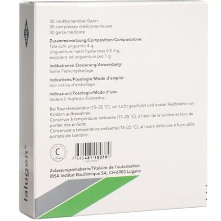 Ialugen medical gauze 10x10cm 30 pcs - PrimeCare Global