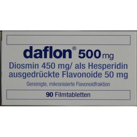 Daflon film-coated tablets 500 mg 30 pcs - PrimeCare Global