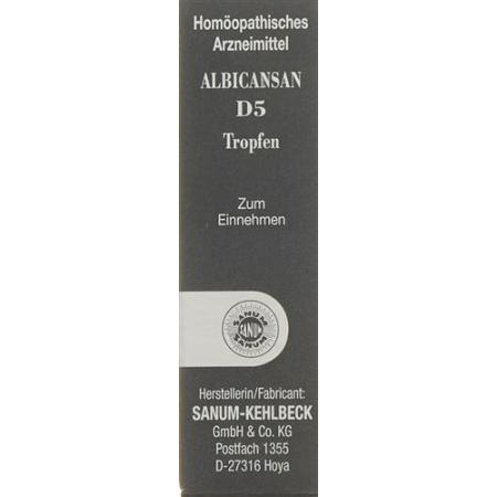Albicansan drops D 5 bottles 10 ml - PrimeCare Global