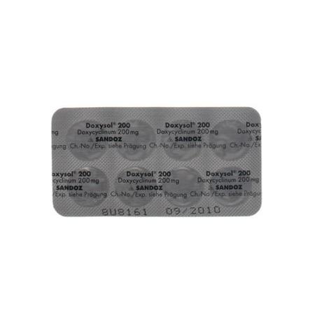 Doxysol Tabl 200 mg 8 pcs - PrimeCare Global