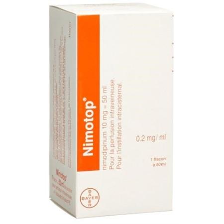 Nimotop Inf L&ouml;s 10 mg/50ml 5 Amp 50 ml - PrimeCare Global