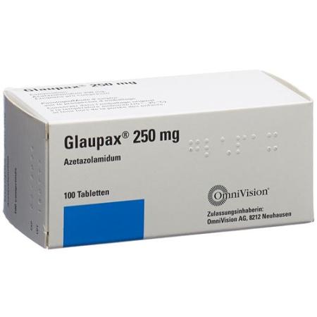 Glaupax Tabl 250 mg 100 pcs - PrimeCare Global