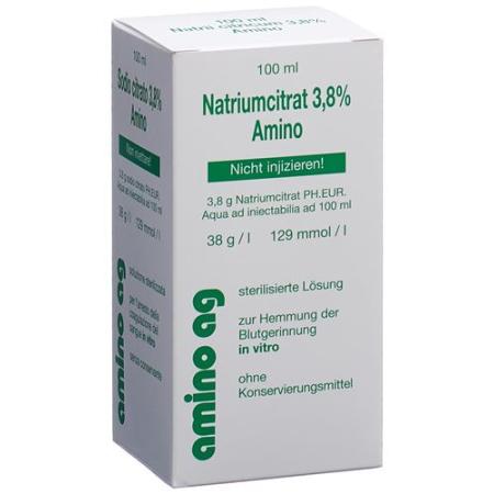 NA CITRIC AMINO STECHAMP 3.8% - PrimeCare Global