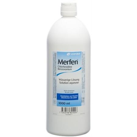 Merfen aqueous solution colorless 1000 ml - PrimeCare Global