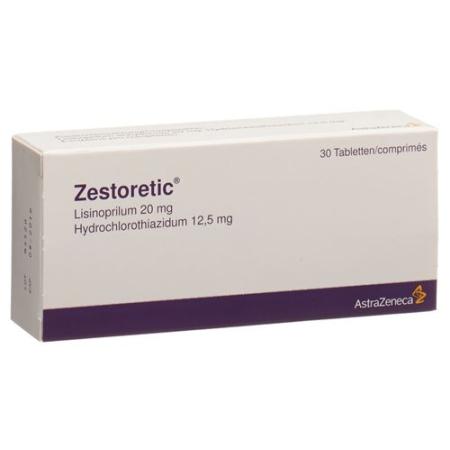 Zestoretic Tabl 20/12.5 30 pcs - PrimeCare Global