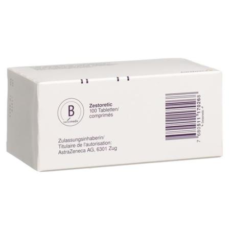Zestoretic Tabl 20/12.5 100 pcs - PrimeCare Global