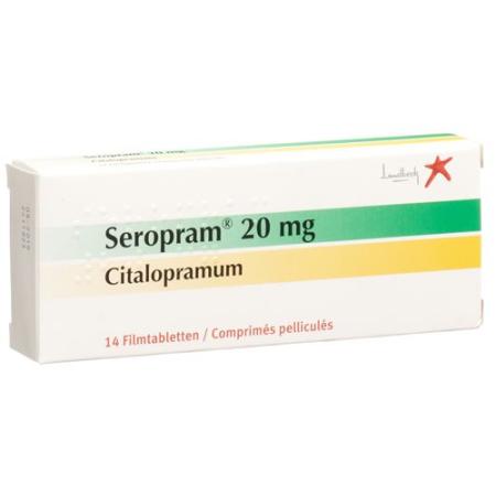 Seropram Filmtablet 20 mg 14 pcs - PrimeCare Global