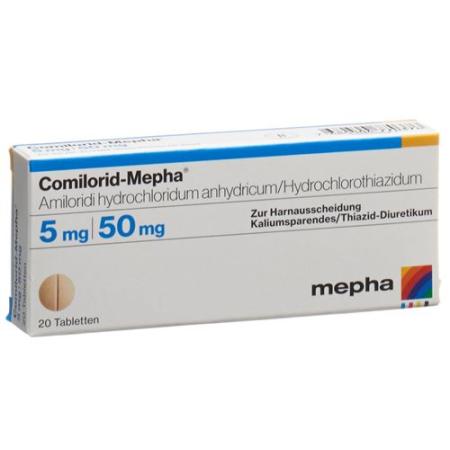Comilorid-Mepha Tabl 5/50 100 pcs - PrimeCare Global