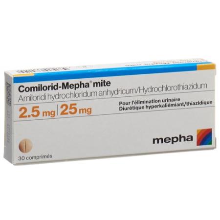 Comilorid-Mepha mite Tabl 2.5/25 100 pcs - PrimeCare Global
