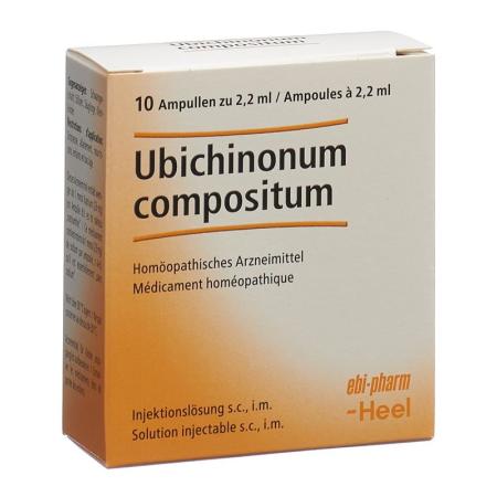Ubichinon compositum Heel Inj L&ouml;s 10 Amp 2.2 ml - PrimeCare Global