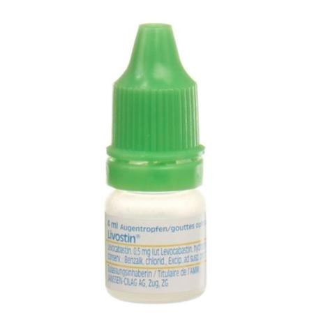 Livostin eye drops 0.5mg/ml Fl 4ml - PrimeCare Global