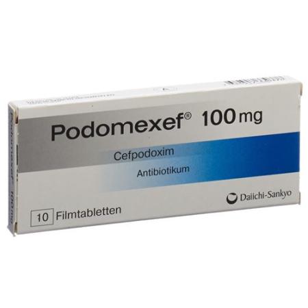 Podomexef Filmtabl 100 mg 10 pcs - PrimeCare Global