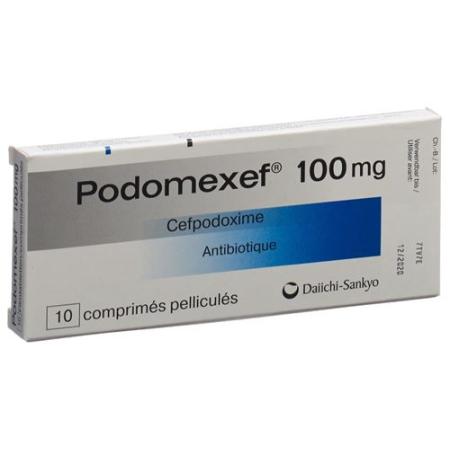 Podomexef Filmtabl 100 mg 10 pcs - PrimeCare Global