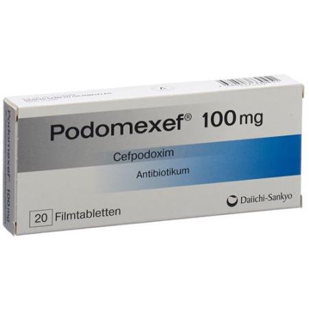 Podomexef Filmtabl 100 mg 20 pcs - PrimeCare Global