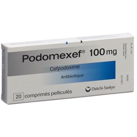 Podomexef Filmtabl 100 mg 20 pcs - PrimeCare Global
