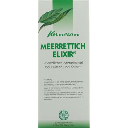 Kernosan horseradish elixir without sugar bottle 360 ​​ml - PrimeCare Global