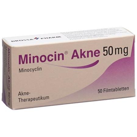 Minocin Acne Filmtablet 50 mg 50 pcs - PrimeCare Global