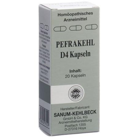 Pefrakehl Kaps D 4 20 pcs - PrimeCare Global