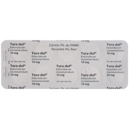 Tora-dol Filmtablet 10 mg 10 pcs - PrimeCare Global