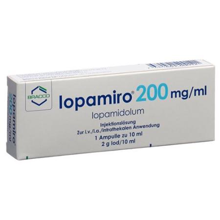 Iopamiro Inj L&ouml;s 200 mg/ml 10ml ampoule - PrimeCare Global