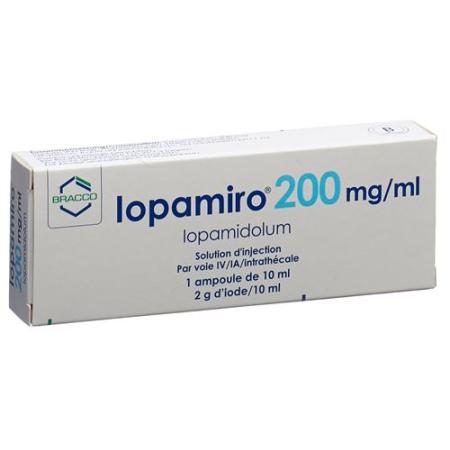 Iopamiro Inj L&ouml;s 200 mg/ml 10ml ampoule - PrimeCare Global