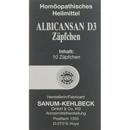 Albicansan Supp D 3 10 pcs - PrimeCare Global